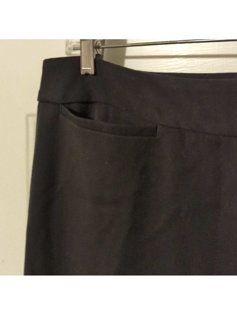 Talbots Women's Black Dress Pants Elastic Waist Size 16W Career Business Attire - Picture 4 of 11